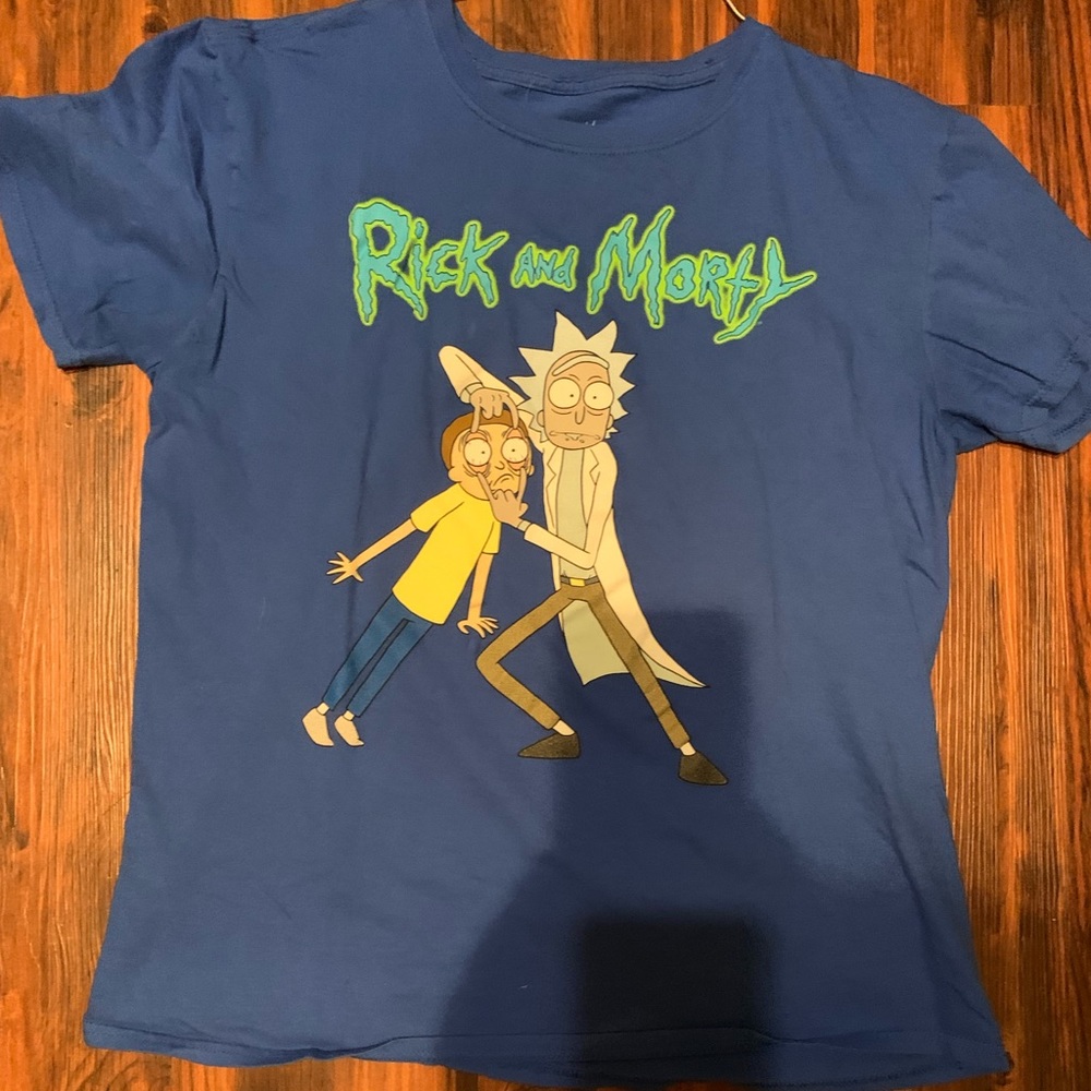 Blue Rick and Morty Tee